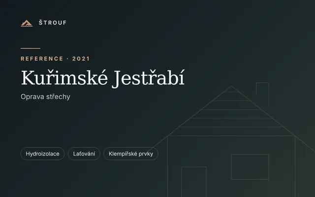 Kuřimské Jestřabí – reference ŠTROUF